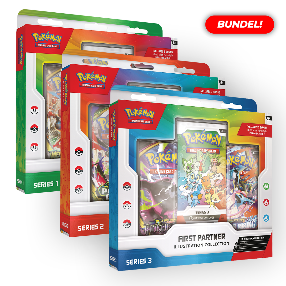 First Partner Illustration Collection Series Bundel