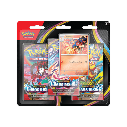 Pokémon - Chaos Rising - 3-Pack Blister