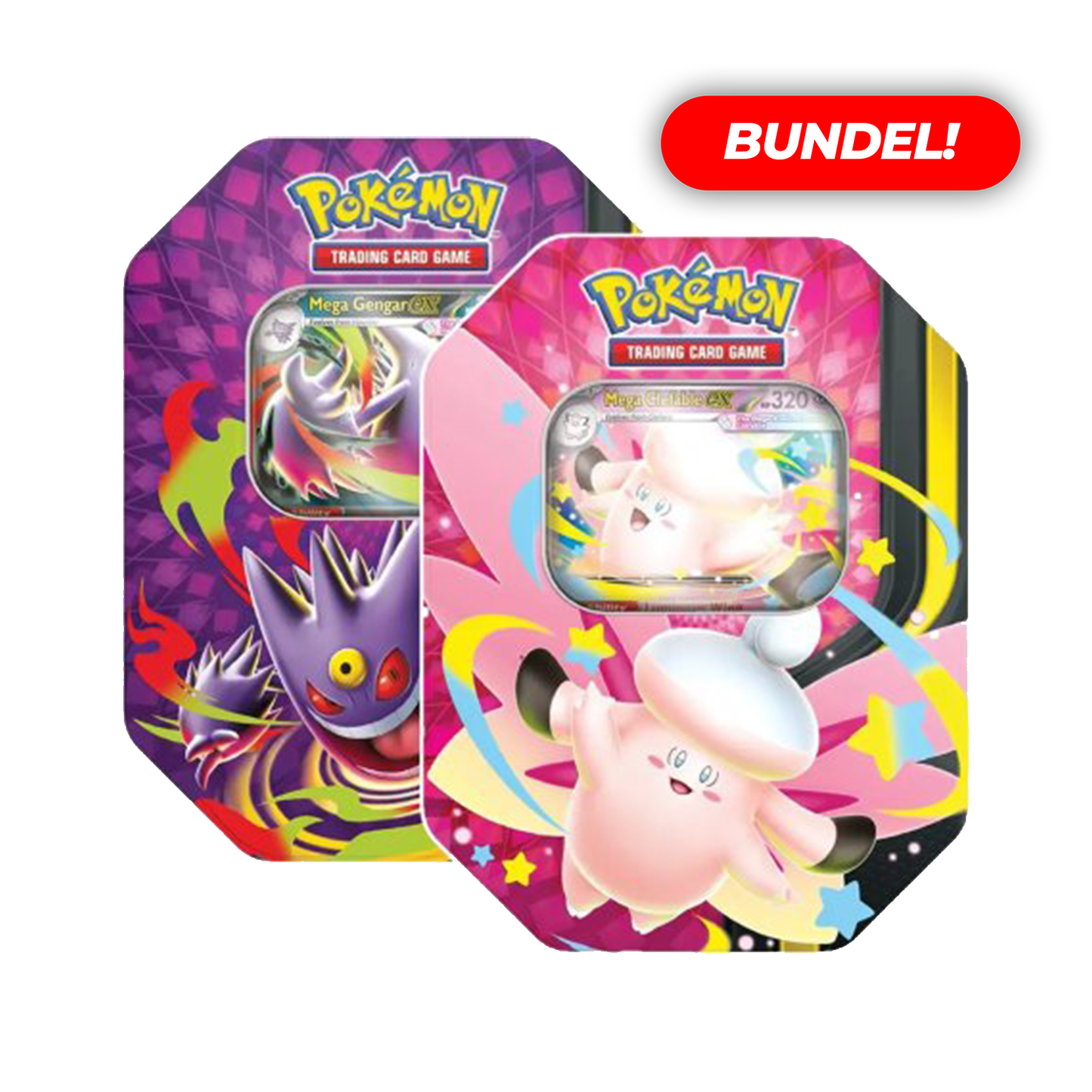 Pokémon - Mega Moonlit EX Tin (set van 2)