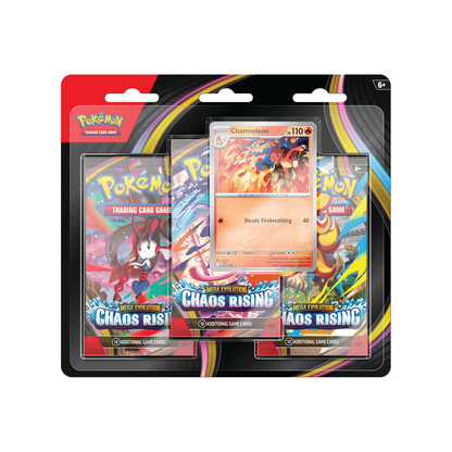 Pokémon - Chaos Rising - 3-Pack Blister
