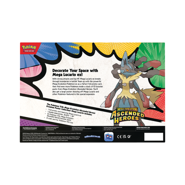 Pokémon - Ascended Heroes Premium Poster Collection (Mega Lucario)