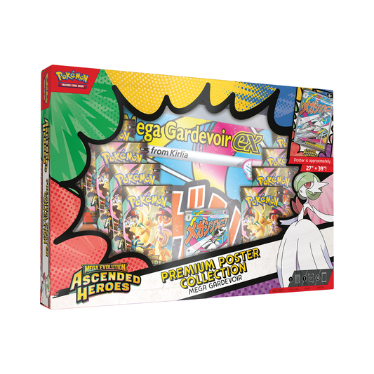 Pokémon - Ascended Heroes Premium Poster Collection (Mega Gardevoir)