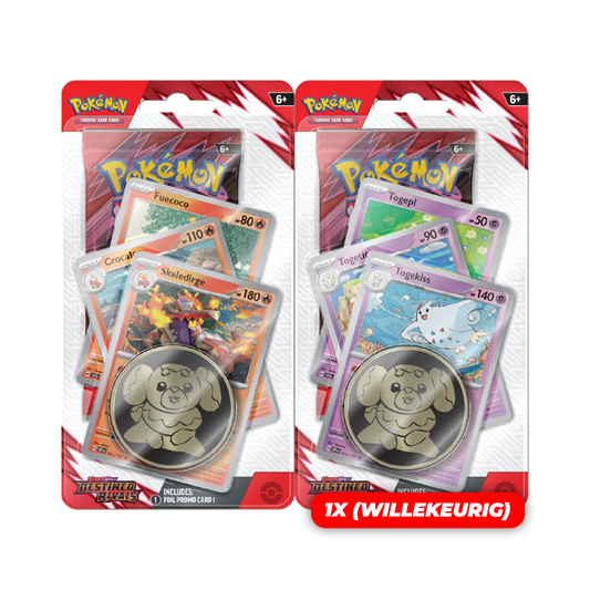 Scarlet & Violet Destined Rivals Premium Checklane Blister