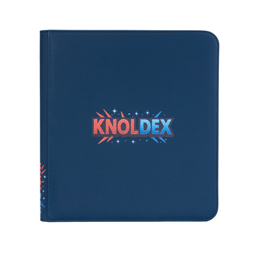 KnolDex 12-Pocket Binder - Blauw