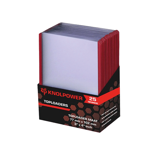 Knolpower Toploaders – 25 stuks