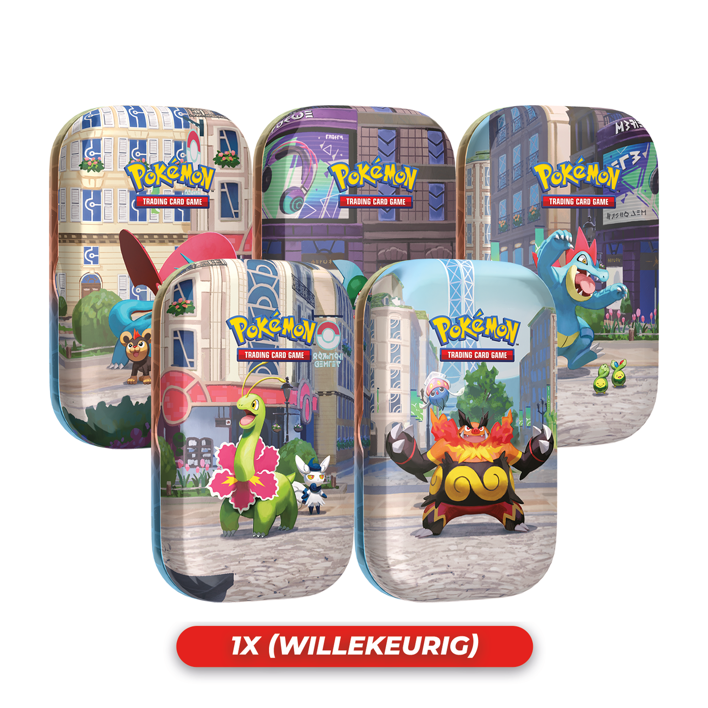 Pokémon -  Lumious City Mini Tin (1x willekeurig)