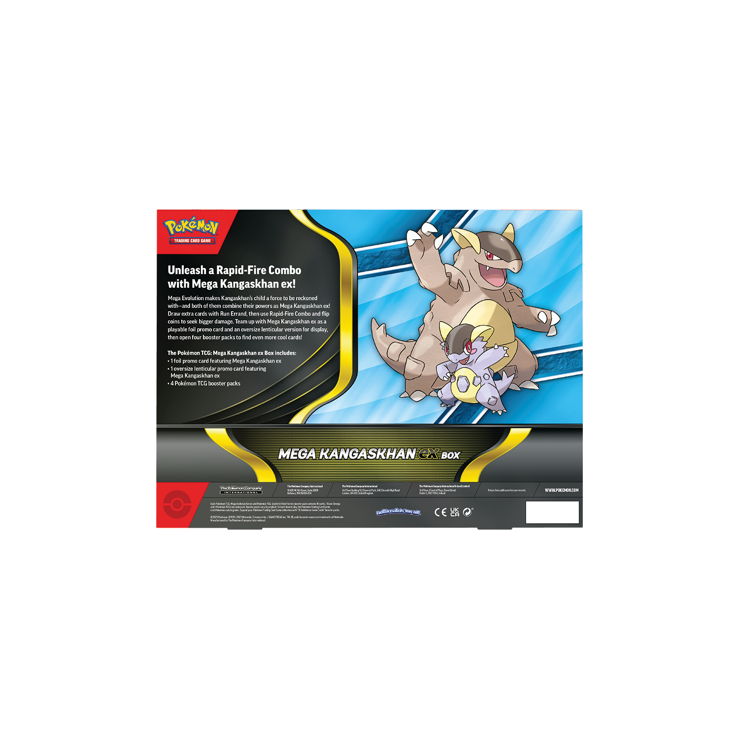Pokémon - Mega Kangaskhan ex Box – KnolDex
