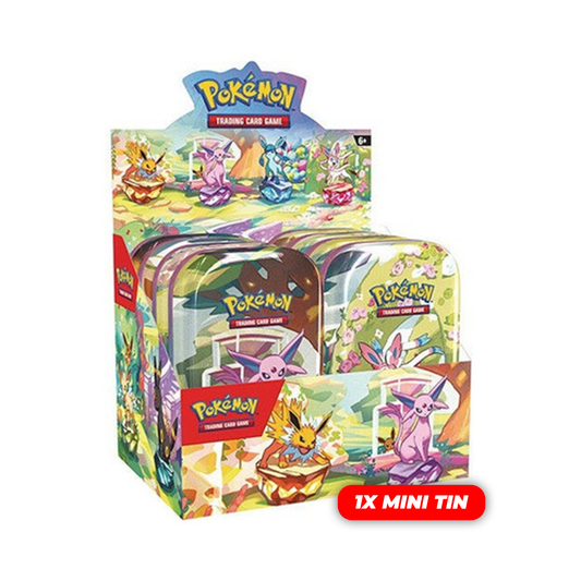 Scarlet & Violet – Prismatic Evolutions Mini Tin