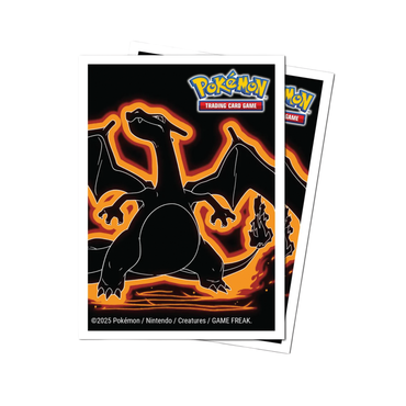 Pokémon - Neon Kanto Apex Deck Protector Sleeves Charizard (105 stuks)
