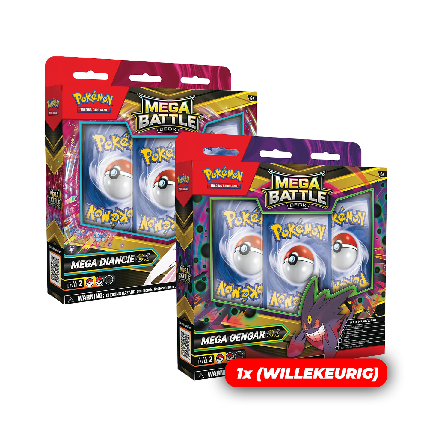 Mega Battle Deck - Mega Gengar / Mega Diancie (1 willekeurig)