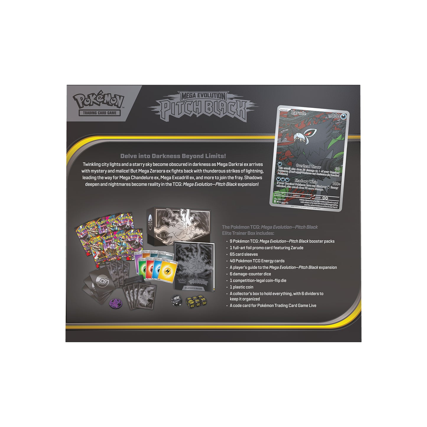 Pokémon -  Pitch Black - Elite Trainer Box