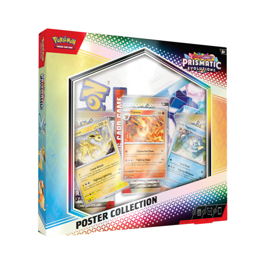 Scarlet & Violet Prismatic Evolutions Poster Collection