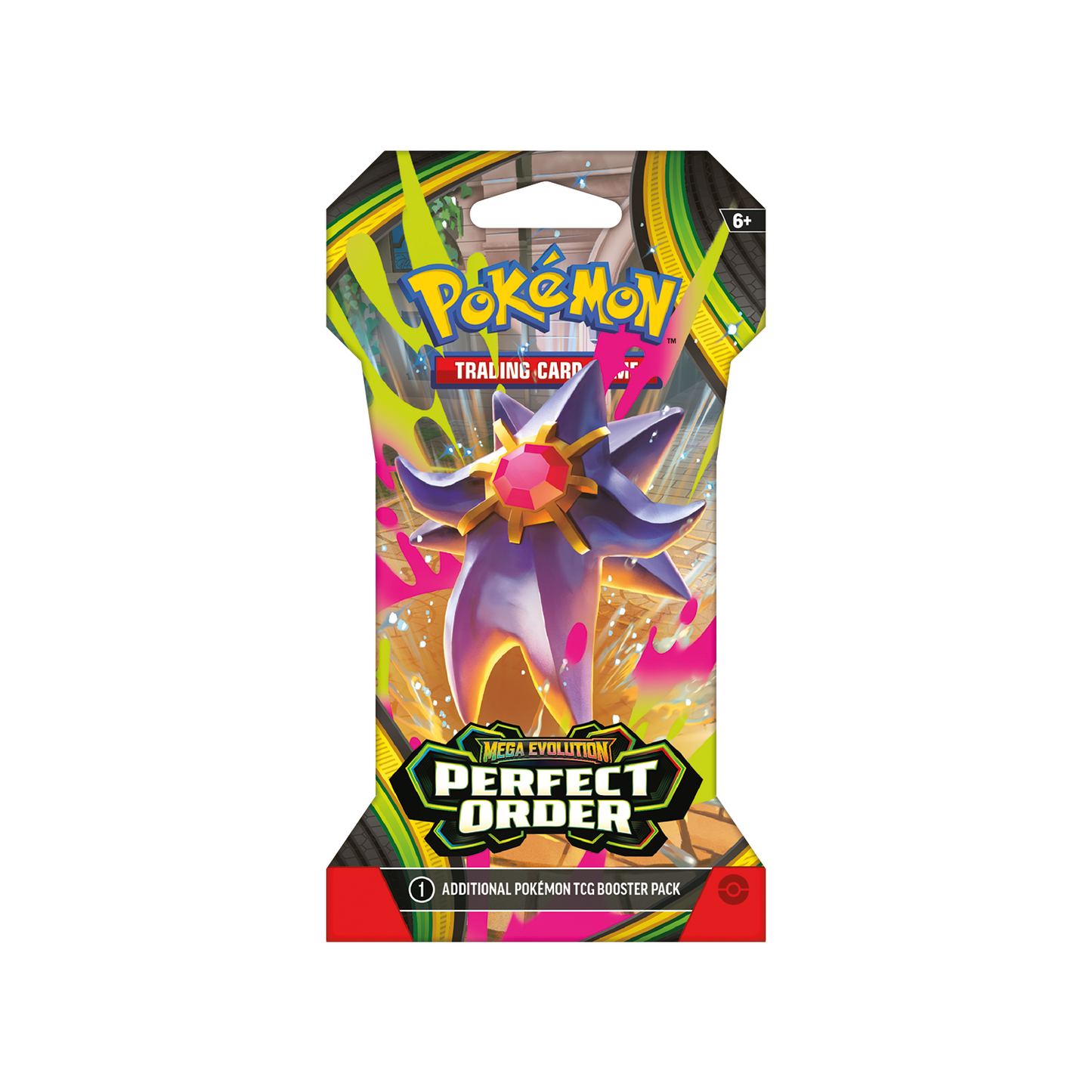 Pokémon - Chaos Rising - Sleeved Booster Pack (1x Willekeurig)