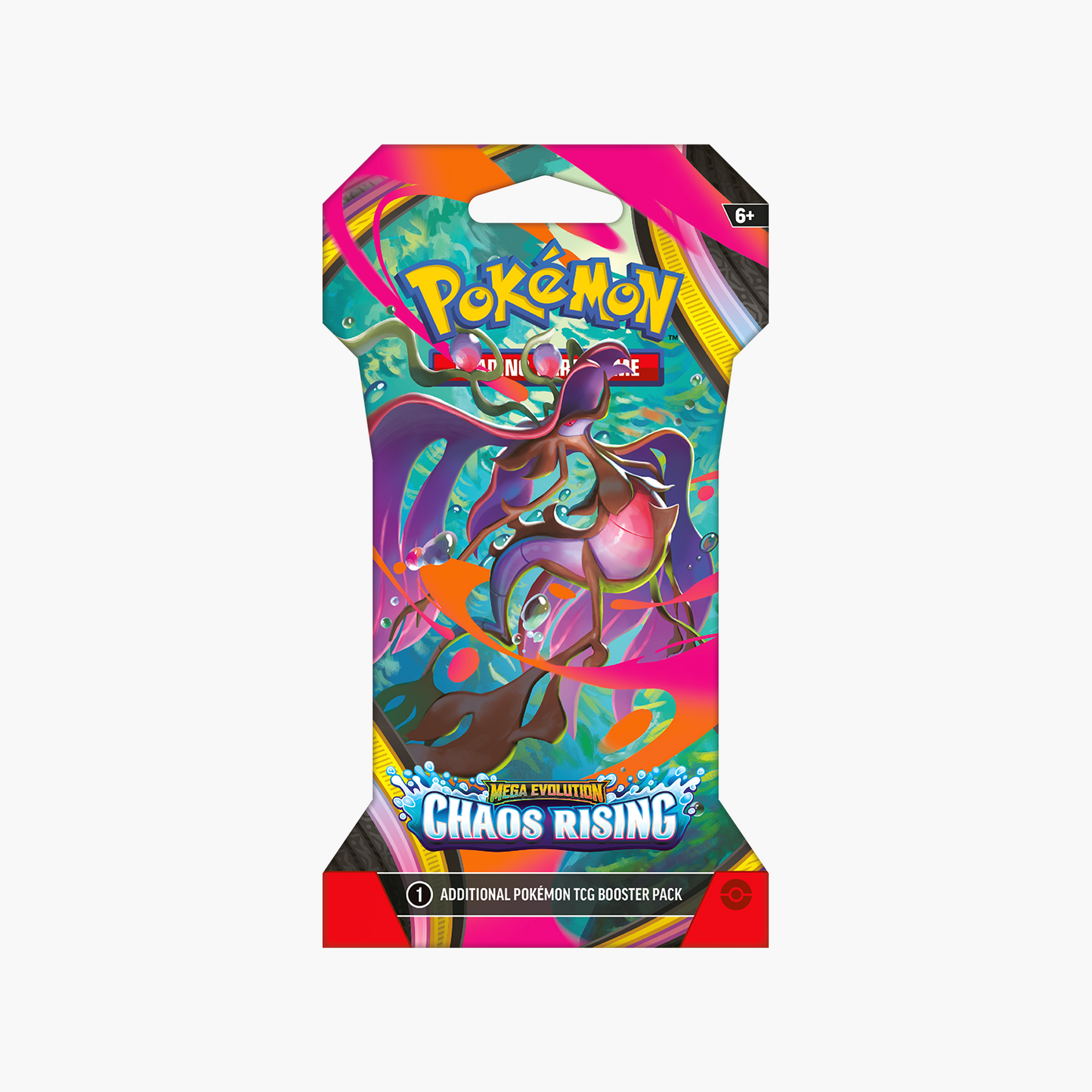 Pokémon - Chaos Rising - Sleeved Booster Pack (1x Willekeurig)