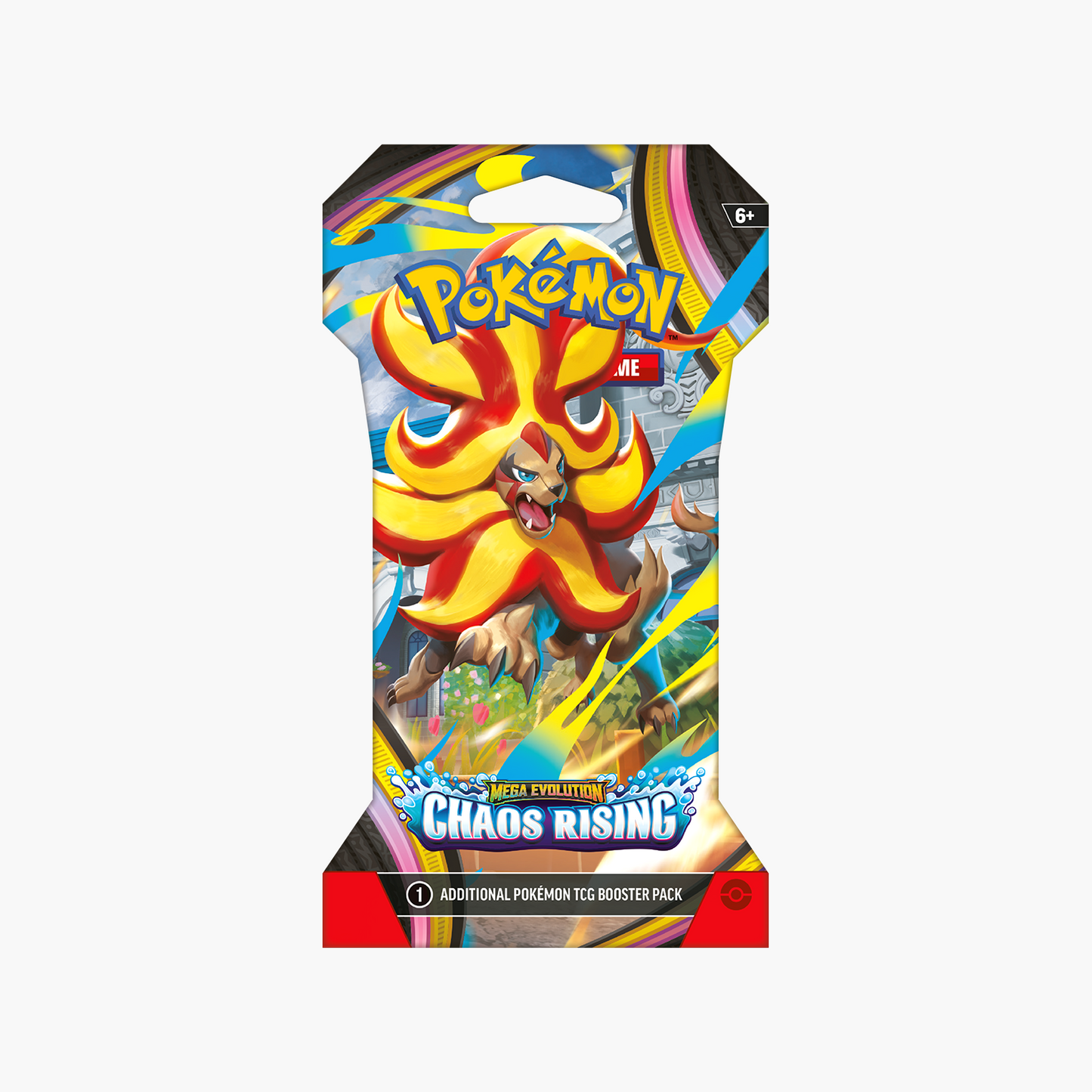 Pokémon - Chaos Rising - Sleeved Booster Pack (1x Willekeurig)