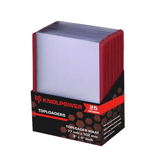 Knolpower Toploaders – 25 stuks